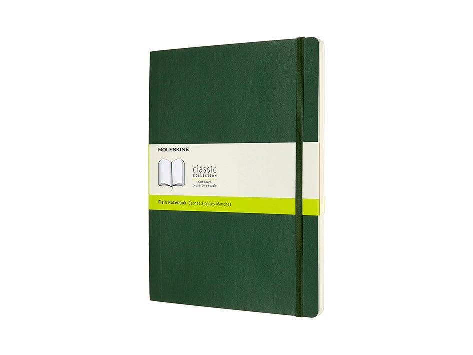 Notatbok Moleskine Classic Soft XL - Blank Myrtle