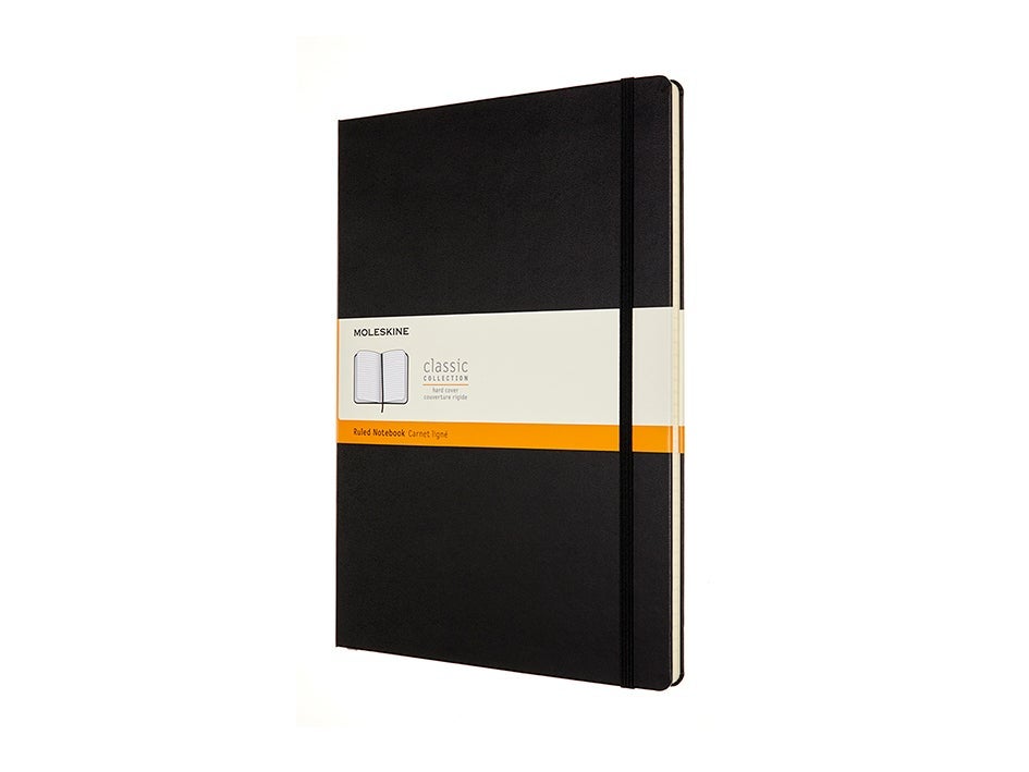 Notatbok Moleskine Classic Hard A4  - Linjert Blac