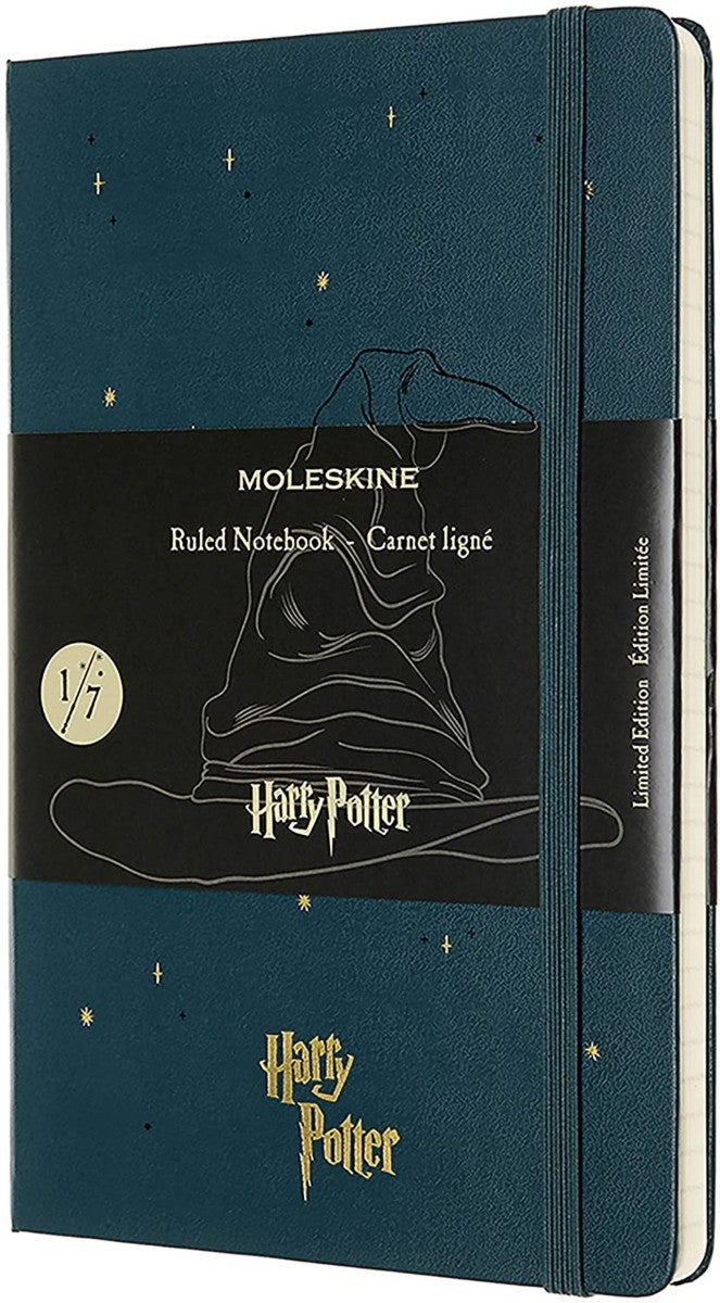 Notatbok Moleskine LE Hard L - Linjert Harry Potte