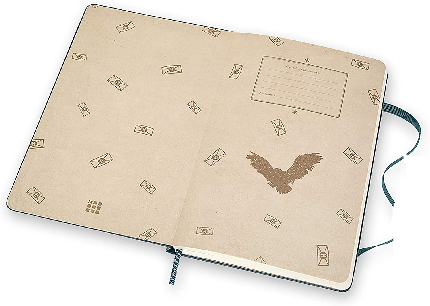 Notatbok Moleskine LE Hard L - Linjert Harry Potte