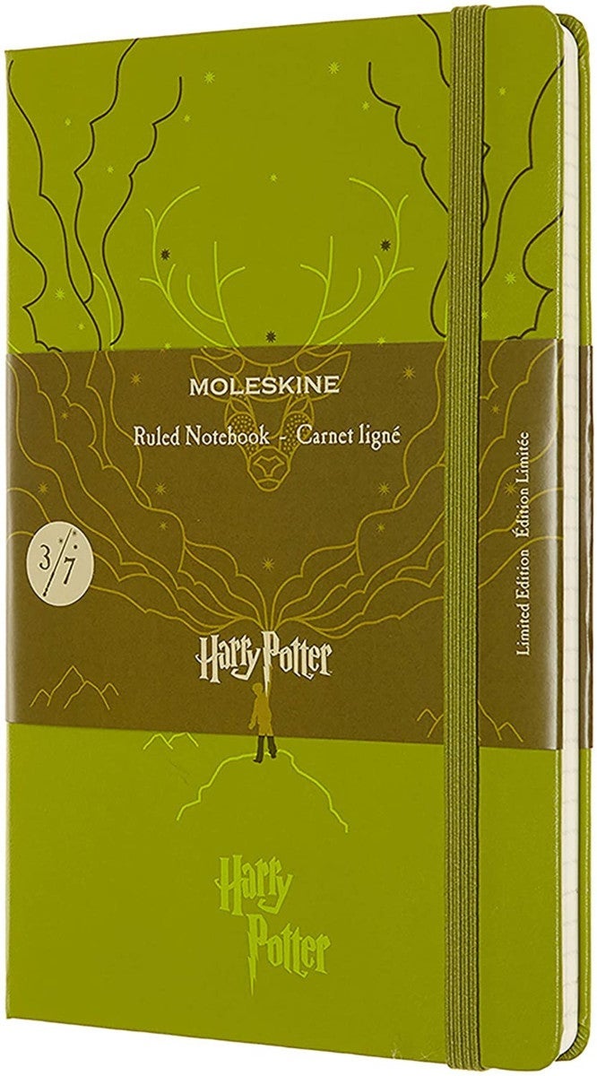 Notatbok Moleskine LE Hard L - Linjert Harry Potte
