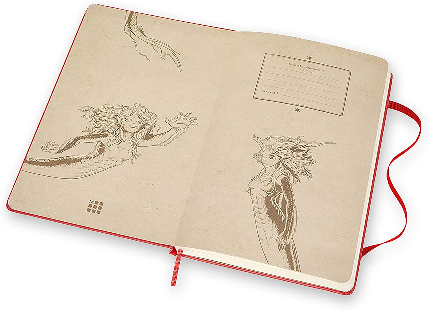 Notatbok Moleskine LE Hard L - Linjert Harry Potte