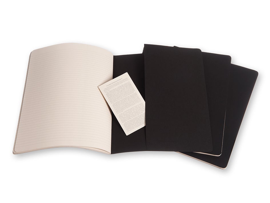 Moleskine Cahier Linjert Sort Xxl (3)