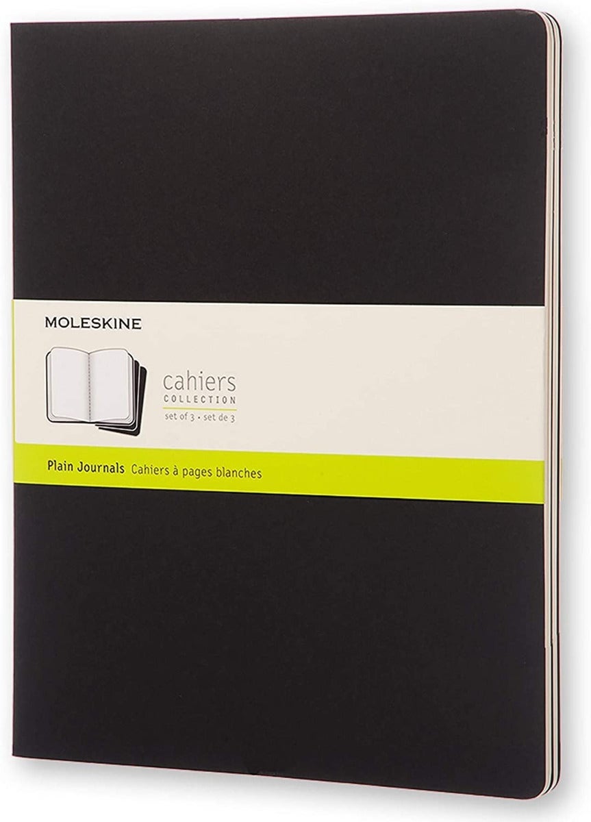 Moleskine Cahier Ulinjert Sort Xxl (3)