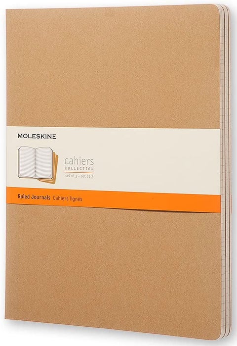 Moleskine Cahier Linj Brun Kraft Xxl (3)