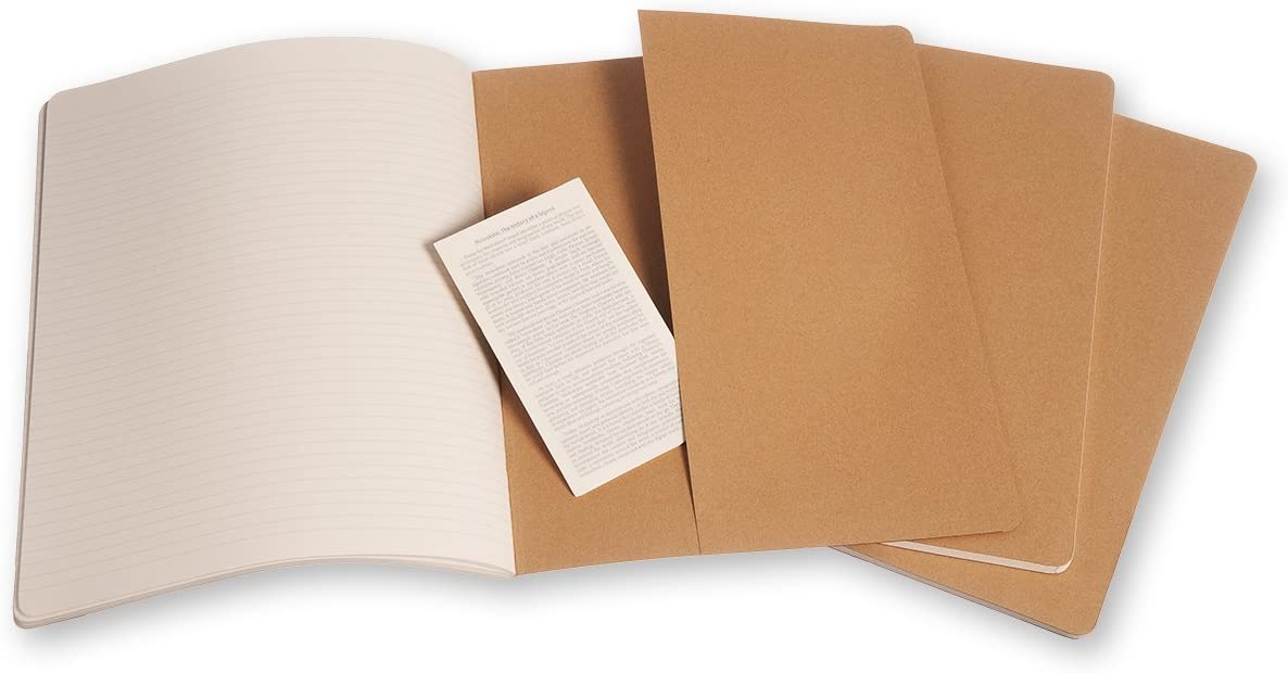Moleskine Cahier Linj Brun Kraft Xxl (3)