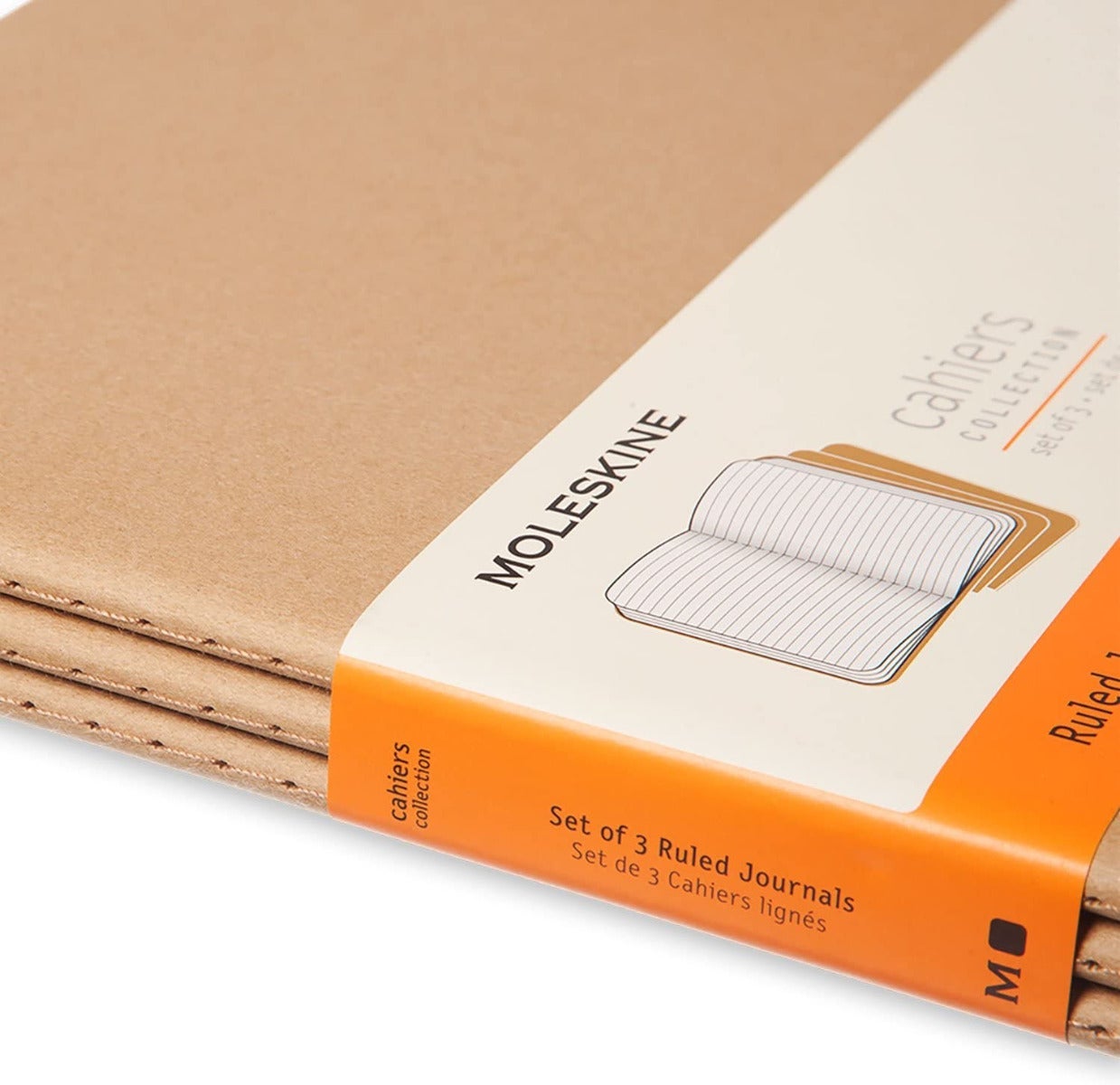 Moleskine Cahier Linj Brun Kraft Xxl (3)