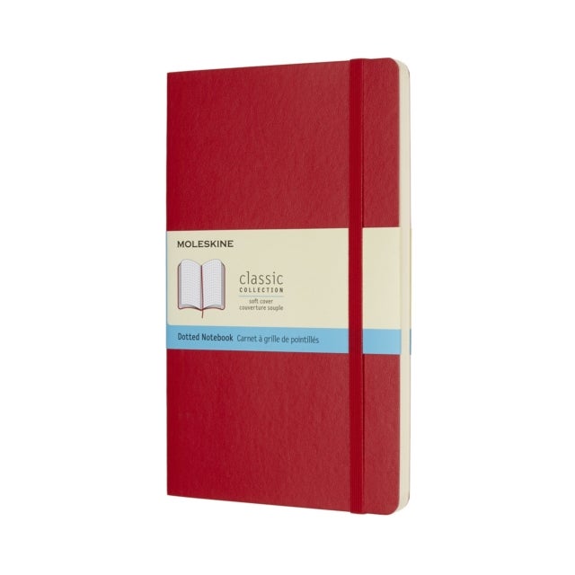 Moleskine Notatb L Dot Sc Red Soft