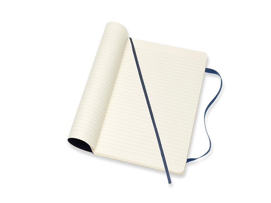 Moleskine Notatbok Linjert Safir Myk Large
