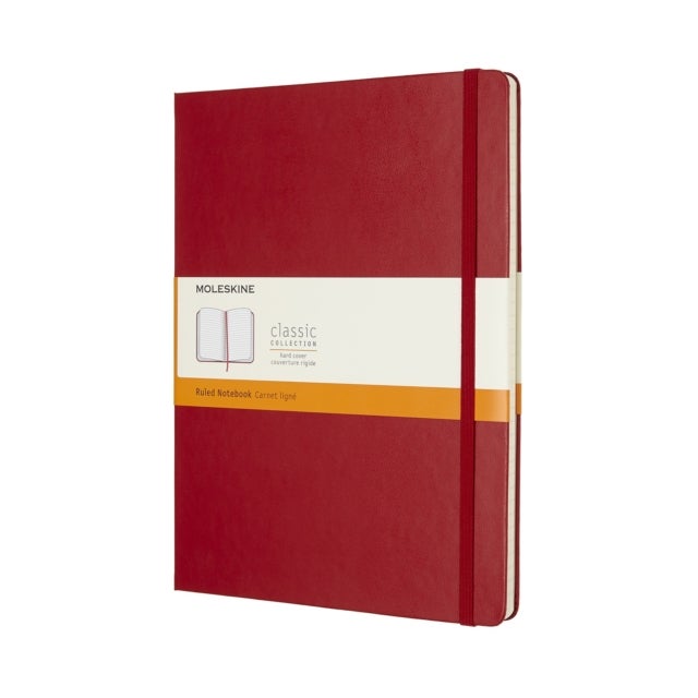 Notatbok Moleskine Classic Hard XL - Linjert Scarl