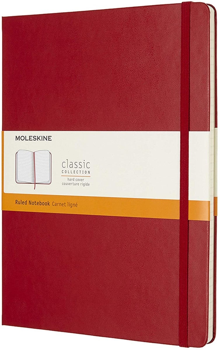 Notatbok Moleskine Classic Hard XL - Linjert Scarl