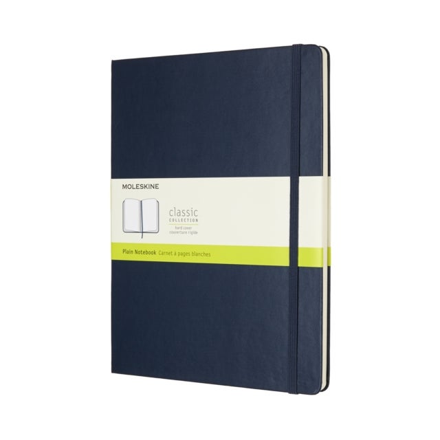 Moleskine Notatbok Ulinjert Sapphire Blå Hard XL