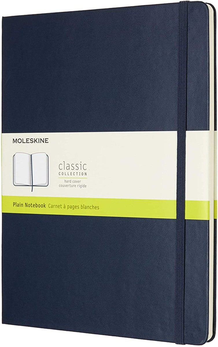 Moleskine Notatbok Ulinjert Sapphire Blå Hard XL