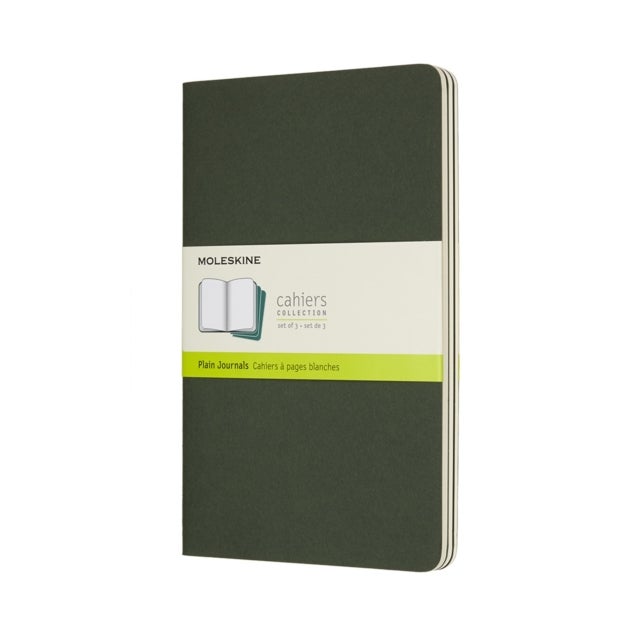 Moleskine Cahier Journal Large Ulinjert Myrtle Green