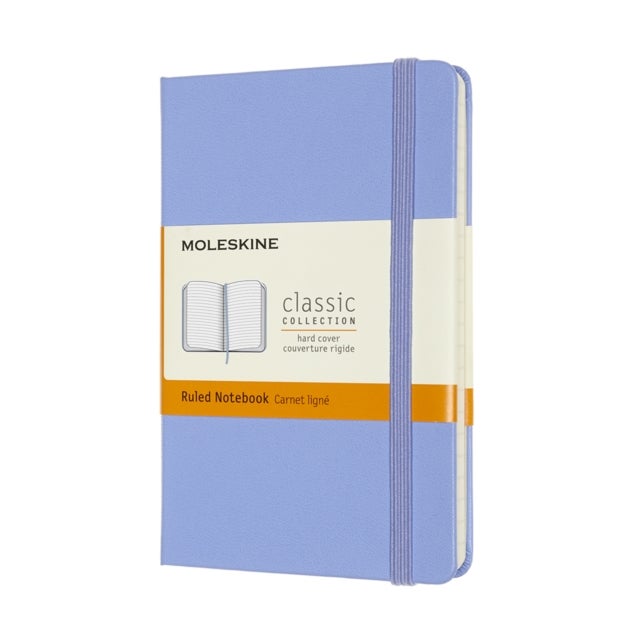 Moleskine Notatbok Hard P Linjert Hydrangea Blue