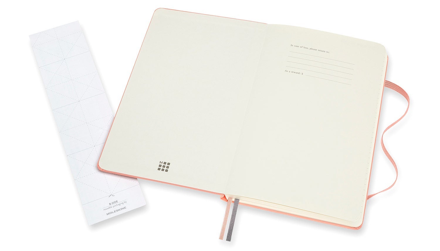 Moleskine Art Bullet Notebook Large Korallrosa