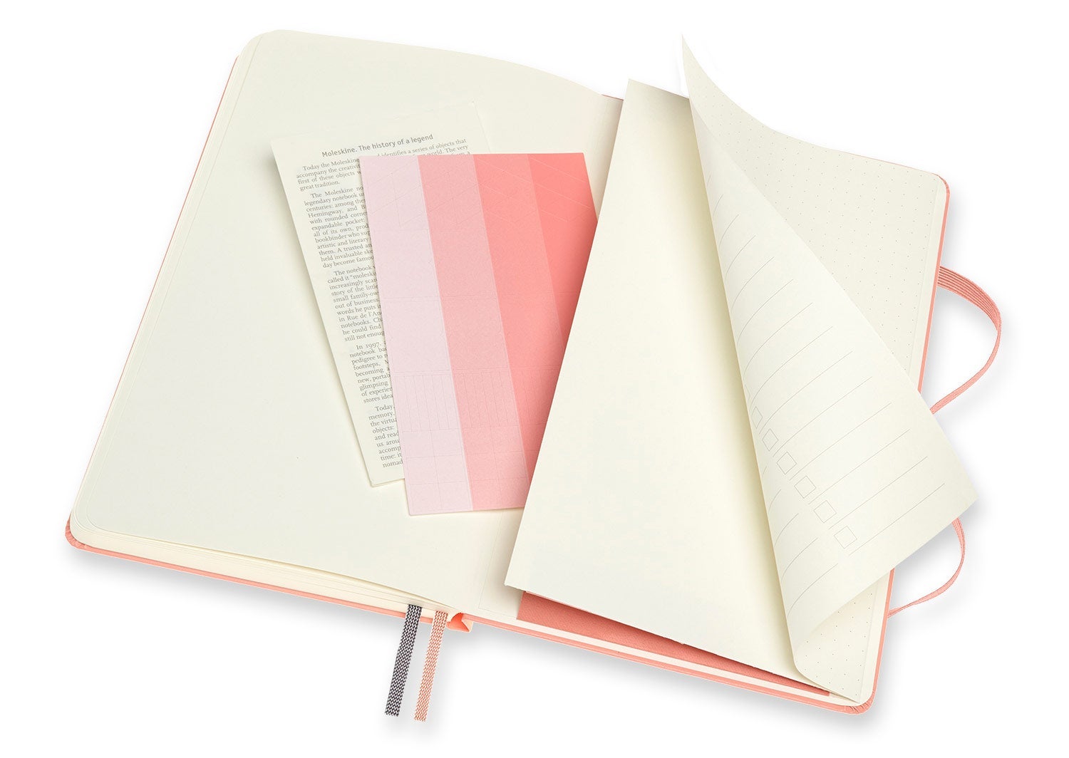 Moleskine Art Bullet Notebook Large Korallrosa