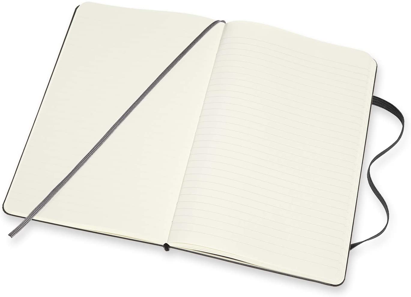 Moleskine Notatbok Double Layout 13x21cm Sort