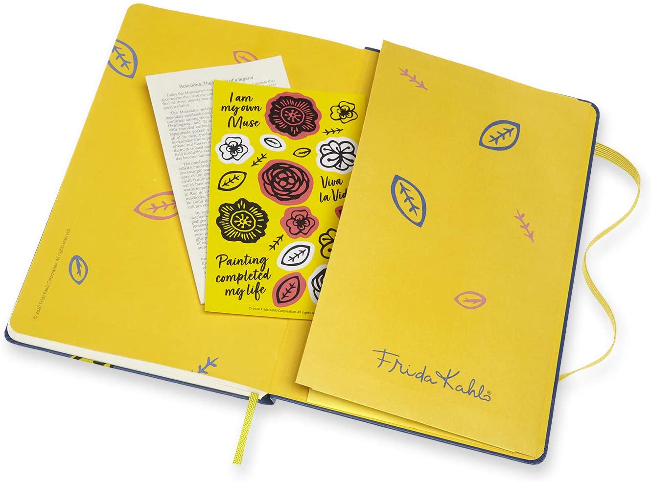 Moleskine Notatbok A5 Frida Khalo Muse Ulinj