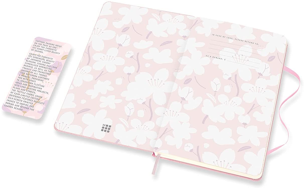 Notatbok Moleskine L Sakura 1 Linjert