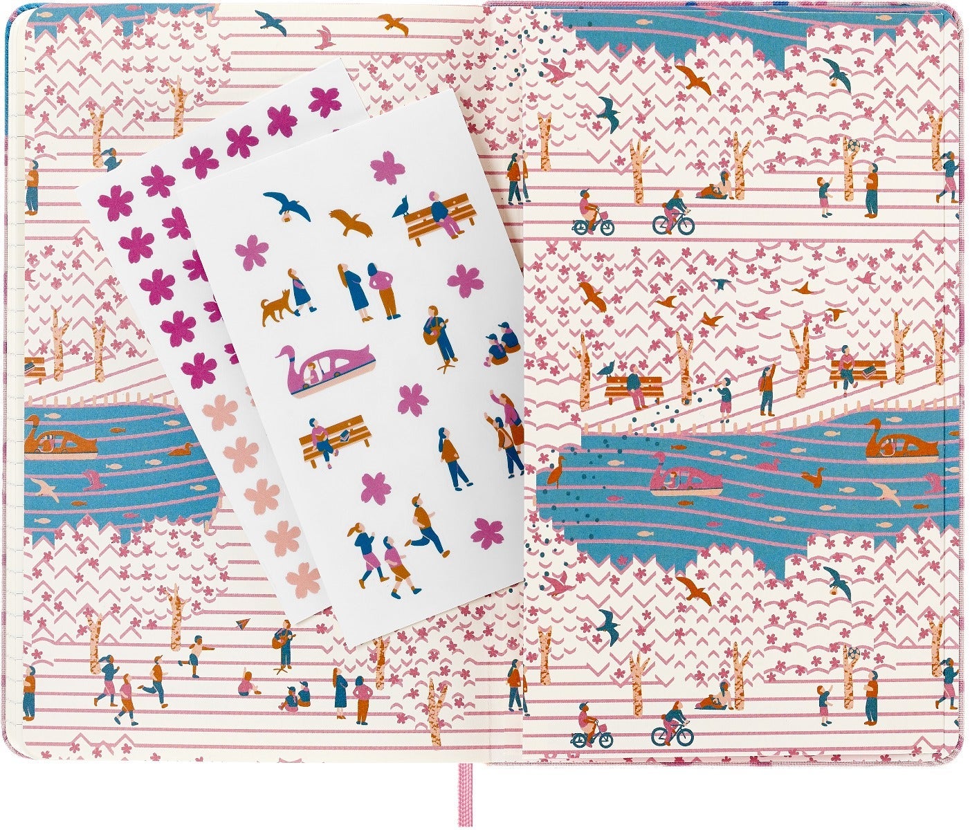 Notatbok Moleskine LE Hard Linjert Large Sakura