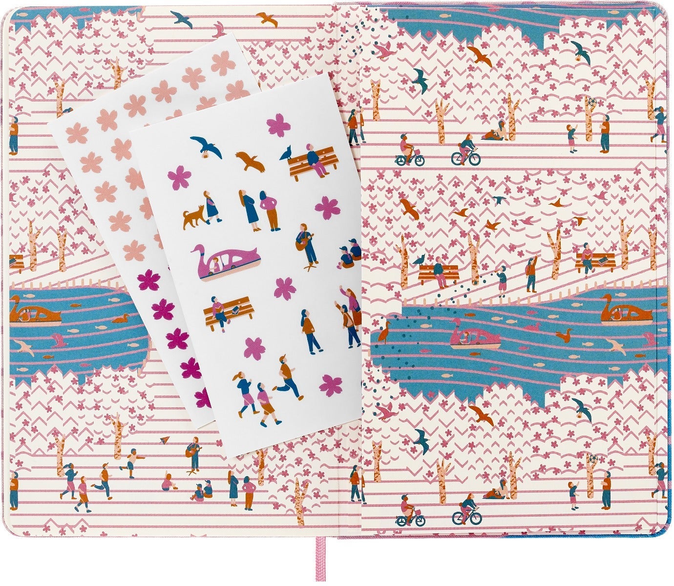 Moleskine Notebook LE Hard Blank Large Sakura