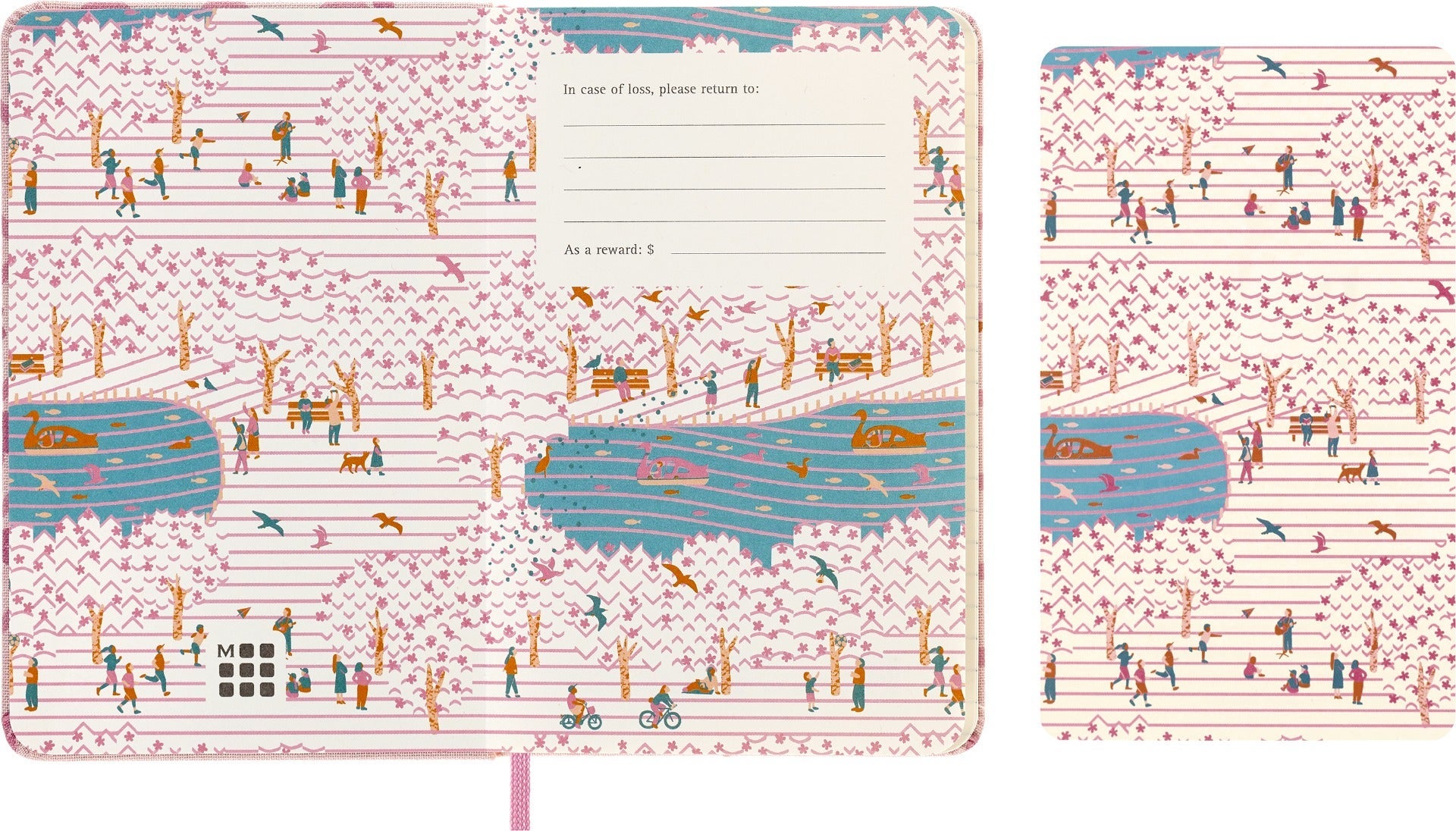 Moleskine Notebook LE Hard Linjert Pocket Sakura