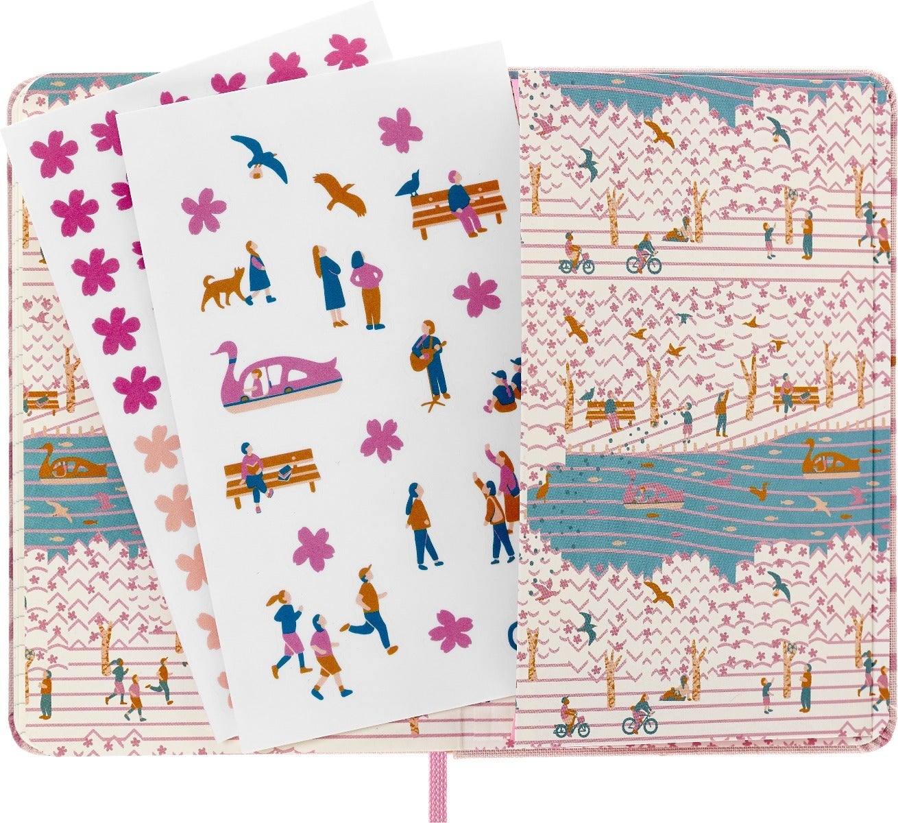 Moleskine Notebook LE Hard Linjert Pocket Sakura