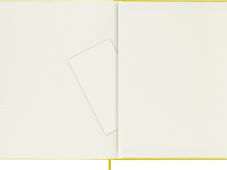 Moleskine Classic Notebook Hard XL Linjert Hay Yellow