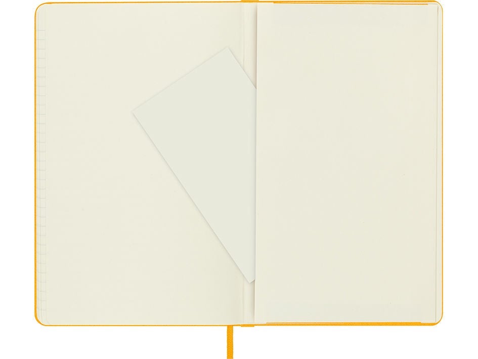 Notatbok Moleskine Orange Ylw Large Linjert
