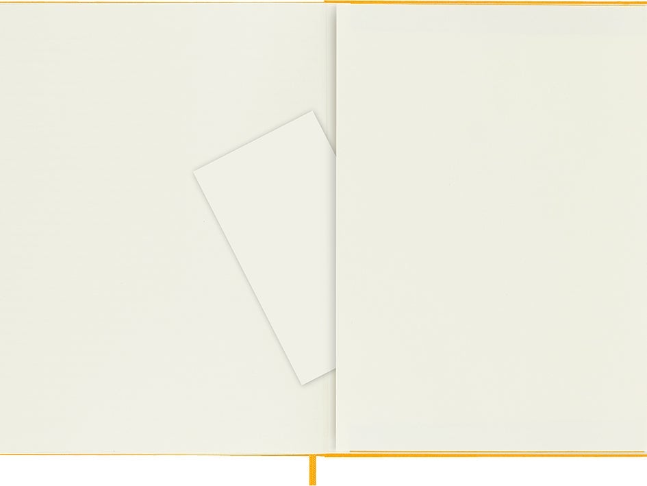 Notatbok Moleskine Orange Ylw XL Linjert