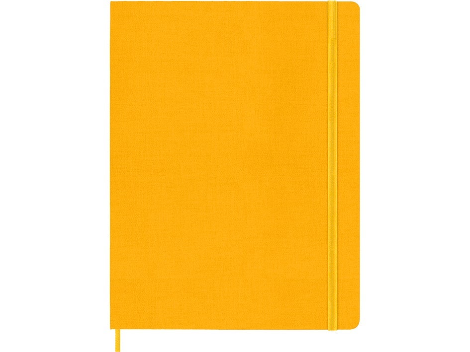 Notatbok Moleskine Orange Ylw XL Linjert