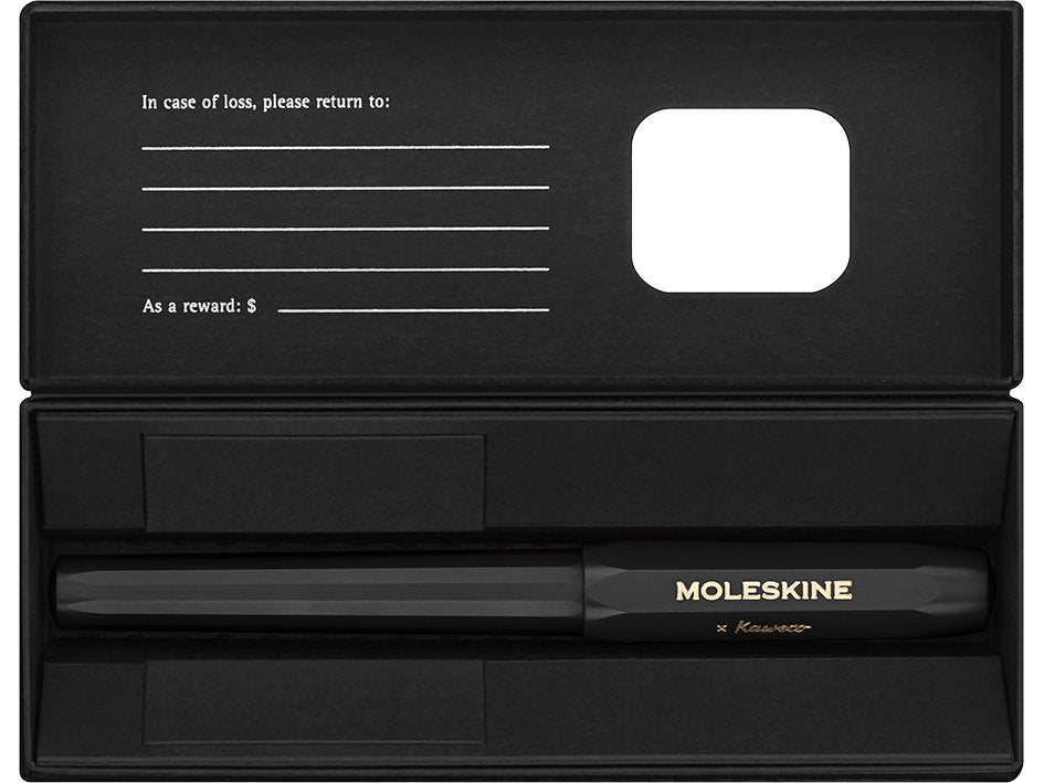 Rollerpenn Moleskine X Kaweco  0,7 Black