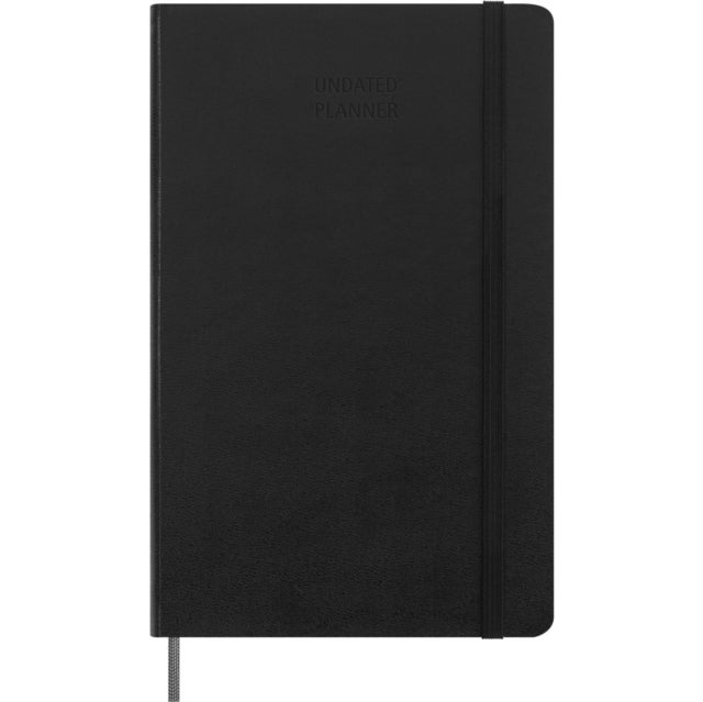Kalender Moleskine Udatert Hard L Uke Notat Sort