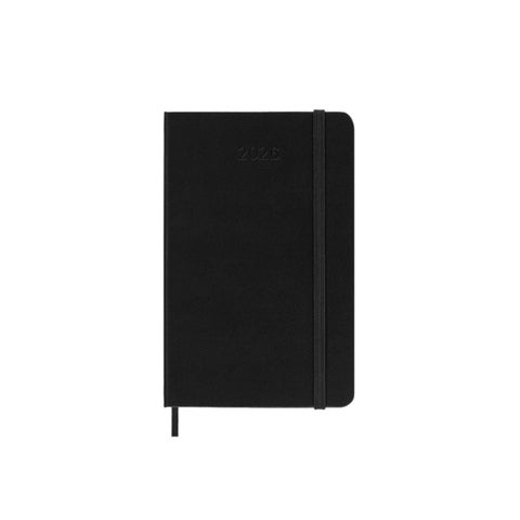 Kalender Moleskine 2026 Hard P Uke Hor Sort