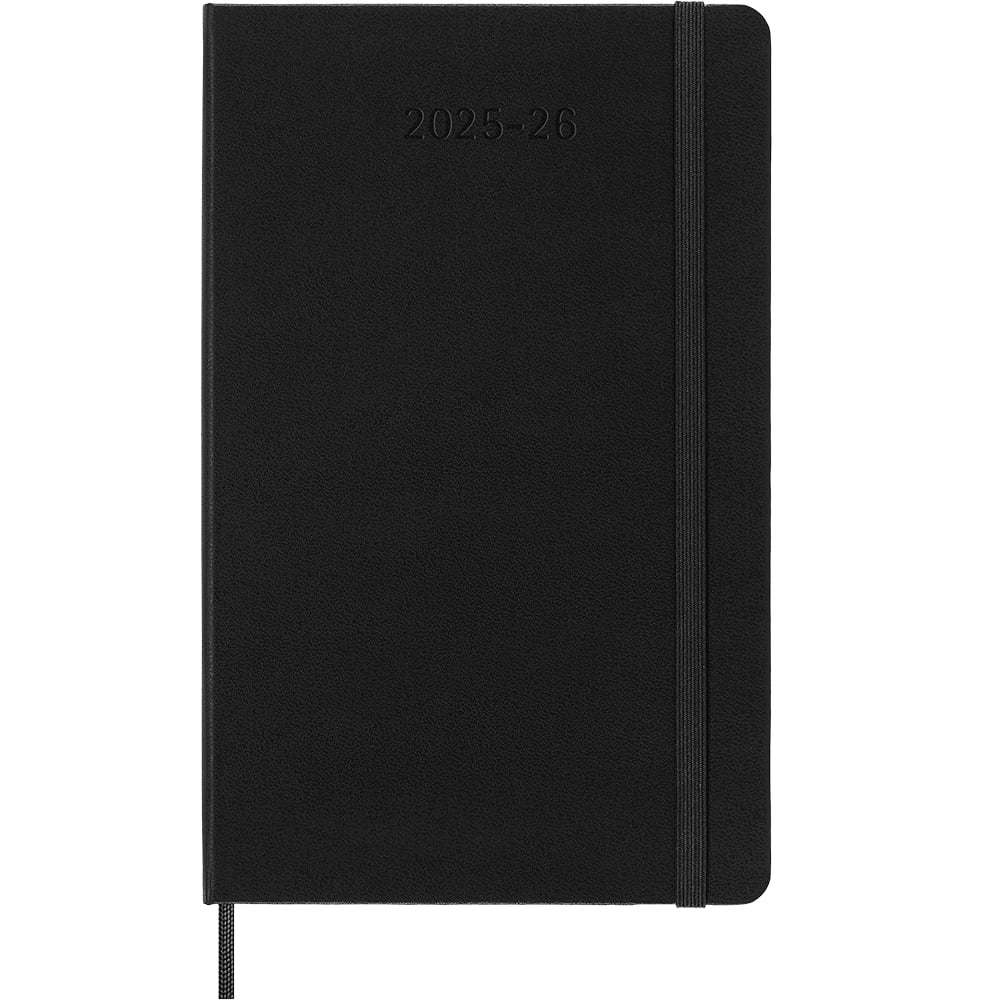 Kalender Moleskine 25/26 18M Hard L Uke Sort