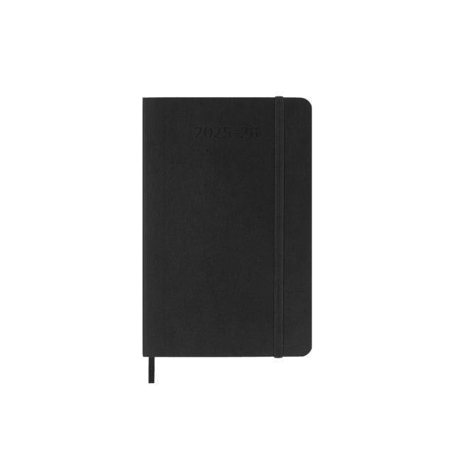 Kalender Moleskine 25/26 18M Soft Pocket Uke Sort