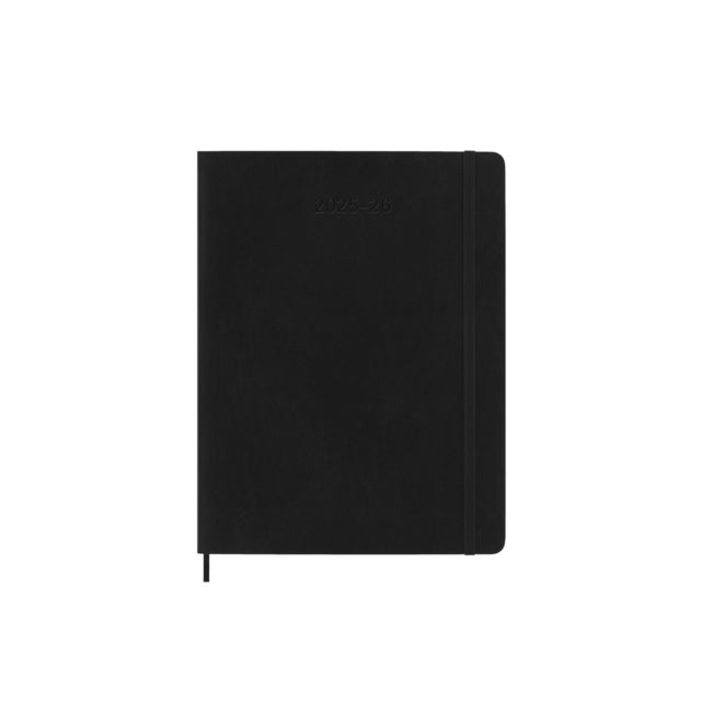 Kalender Moleskine 25/26 18M Soft XL Uke Sort