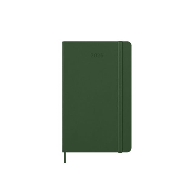 Kalender Moleskine 2026 Hard Lagre Uke notat Myrtel Green