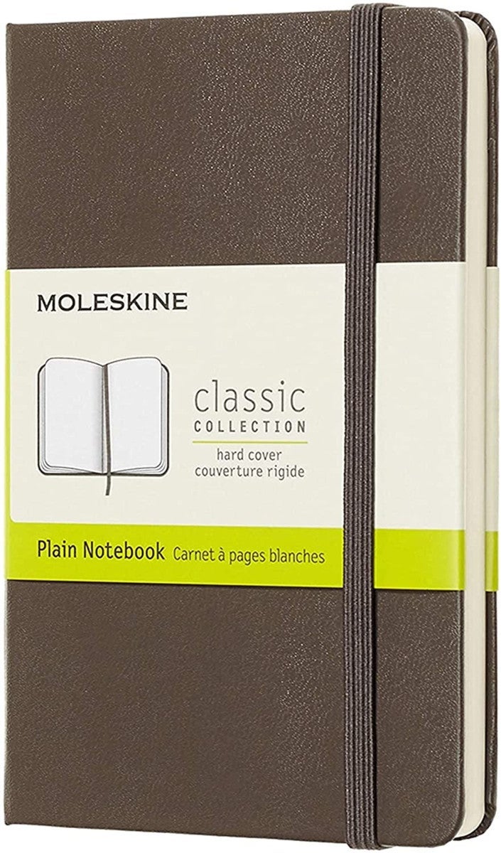 Moleskine Notatbok Hard P Blank Earth Brown