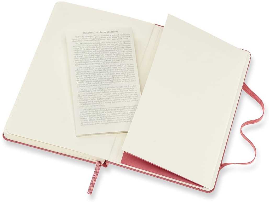 Moleskine Daisy Pink Notebook Pocket Plain Hard