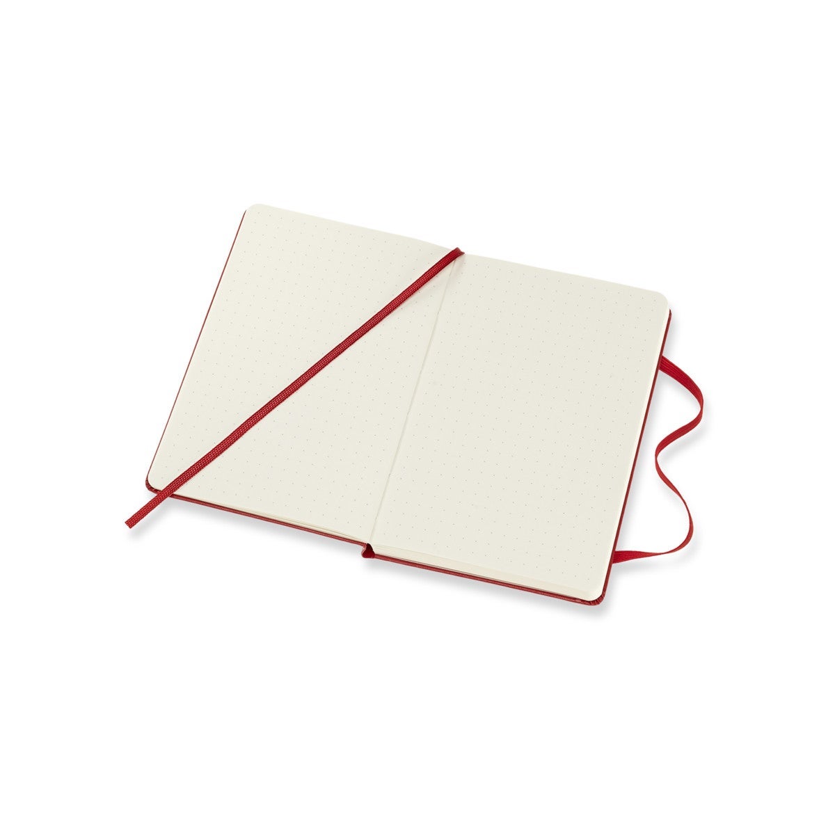 Notatbok Moleskine P Prikker Rød Hard