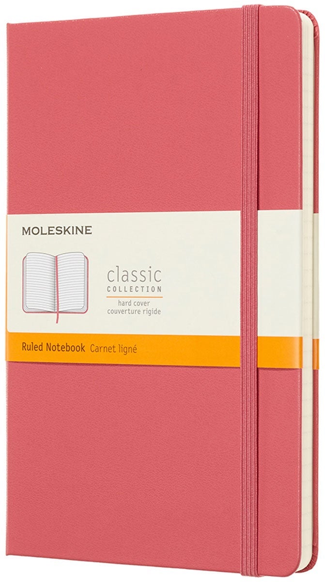 Moleskine Cl Notatb L Linj Hard D Pink