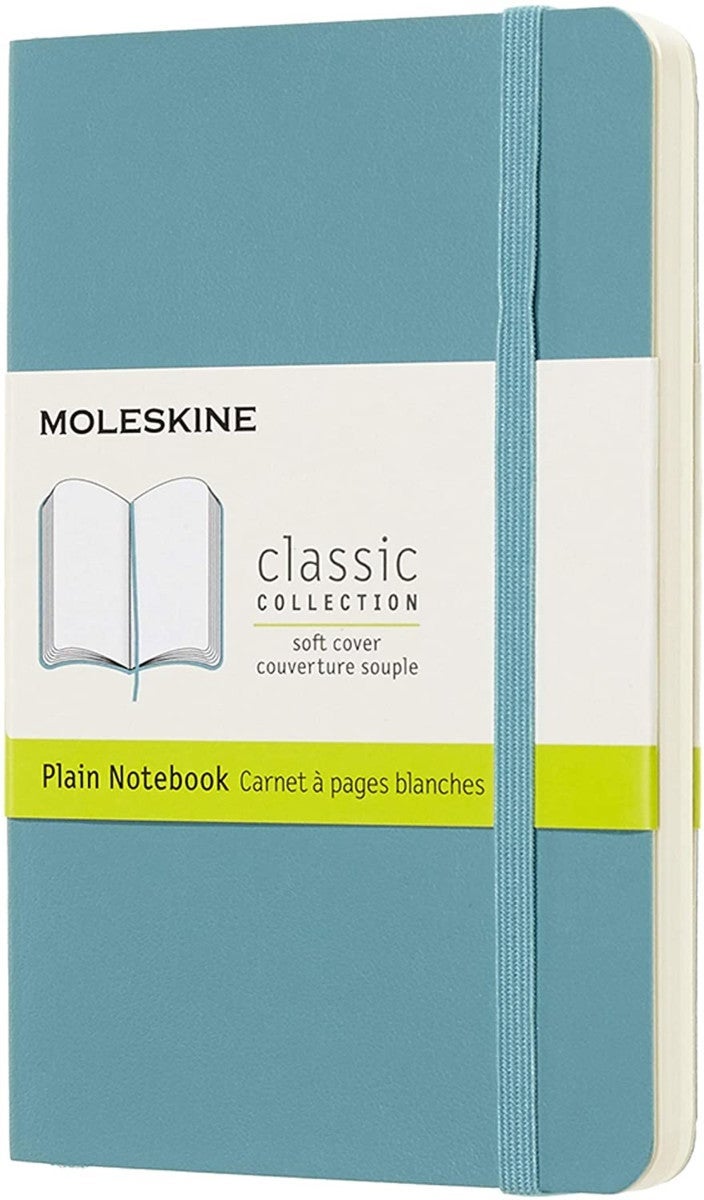 Moleskine Cl Notatb Pkt Plain Soft Rf Bl