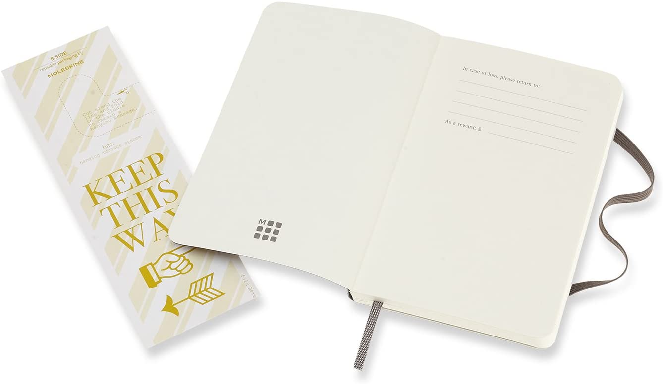 Moleskine Notatbok Soft P Blank Earth Brown