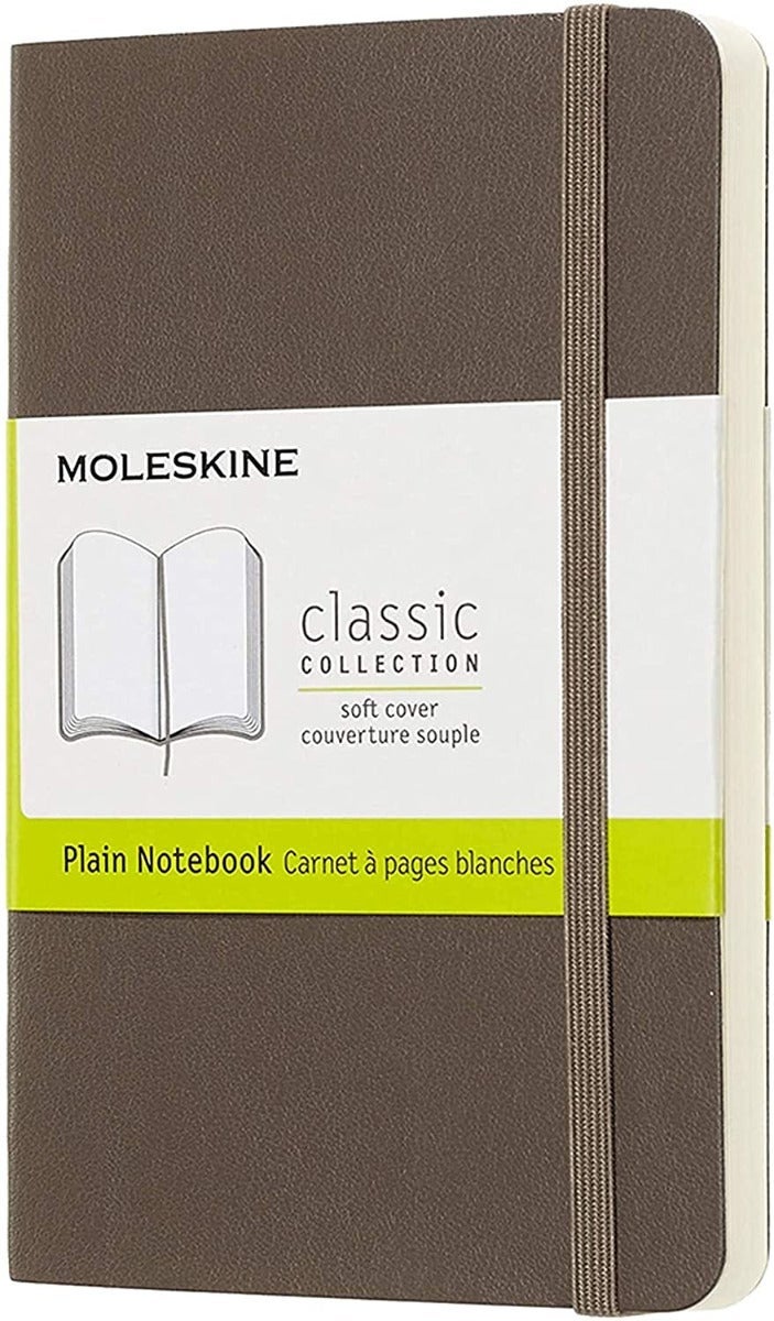 Moleskine Notatbok Soft P Blank Earth Brown