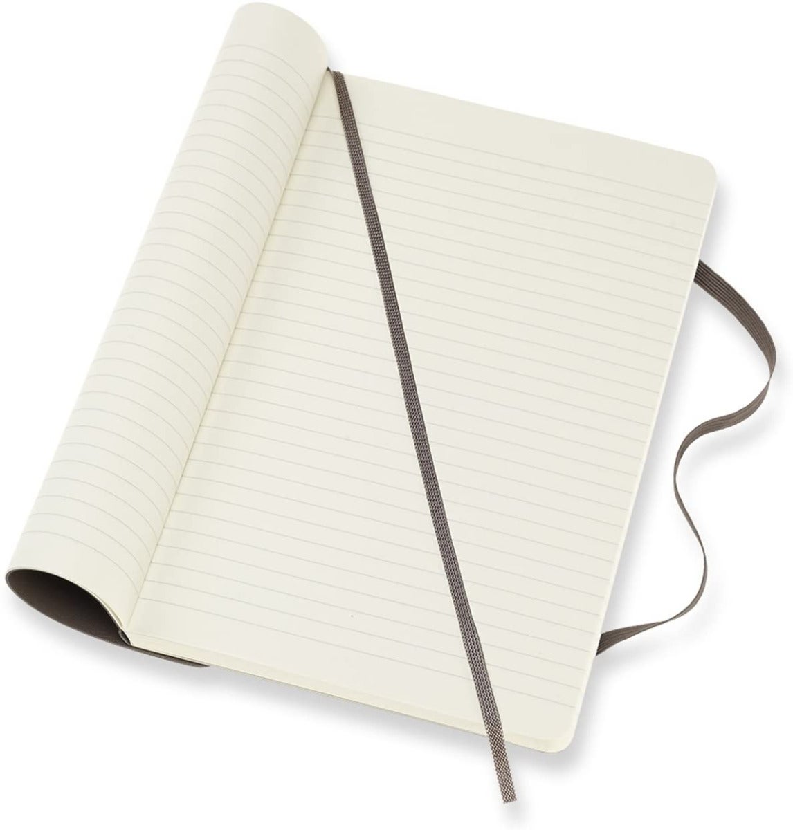 Moleskine Notatbok Soft L Linjert Earth Brown