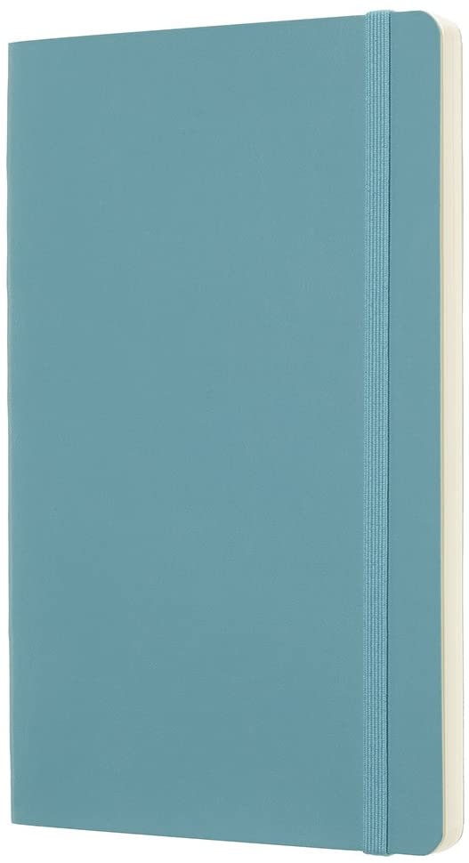 Moleskine Reef Blue Notebook Large Plain Soft