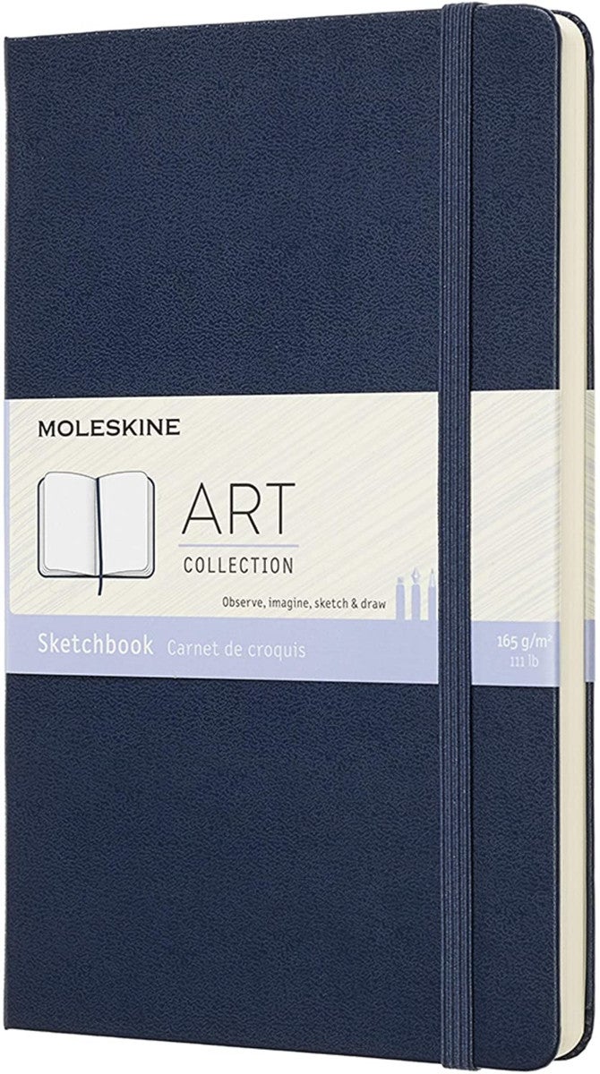 Moleskine Art Collection Sketchbook Sapphire Blue Large