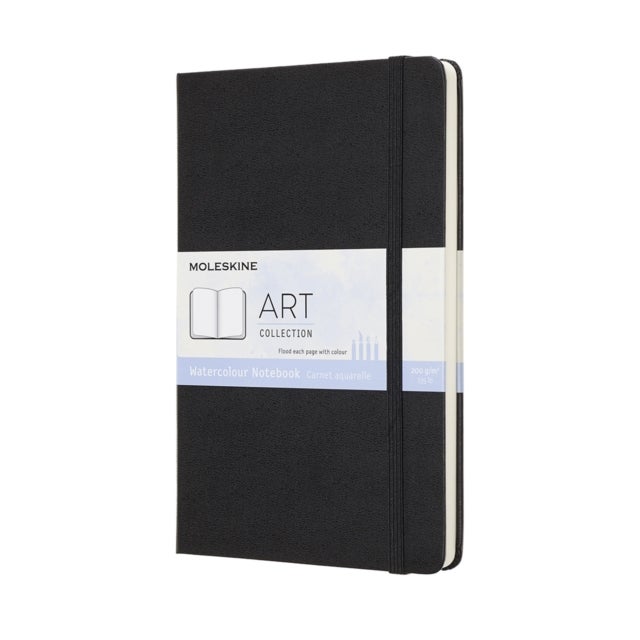 Moleskine Art Collection Watercolour Notatbok Sort